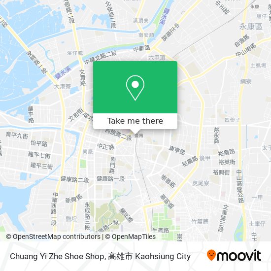 Chuang Yi Zhe Shoe Shop map