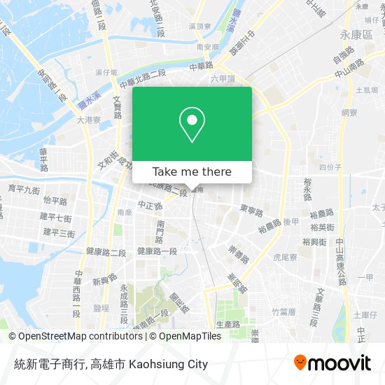 統新電子商行 map