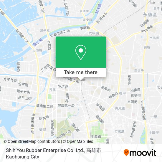 Shih You Rubber Enterprise Co. Ltd.地圖