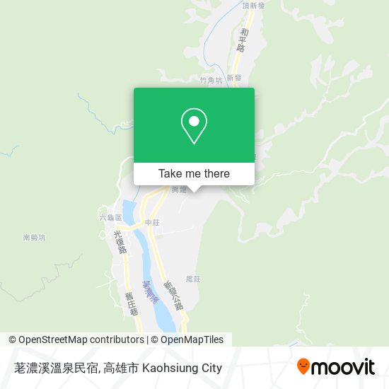 荖濃溪溫泉民宿 map