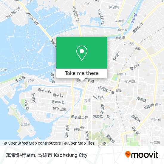 萬泰銀行atm map
