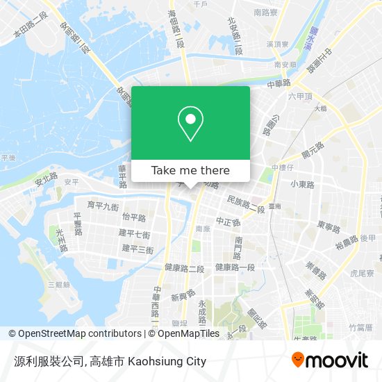 源利服裝公司 map