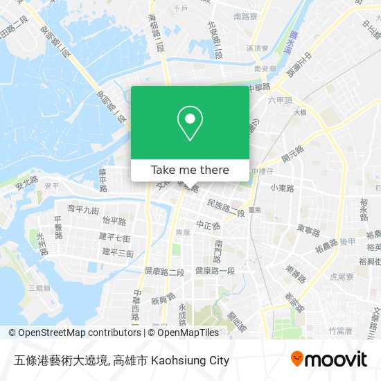 五條港藝術大遶境 map