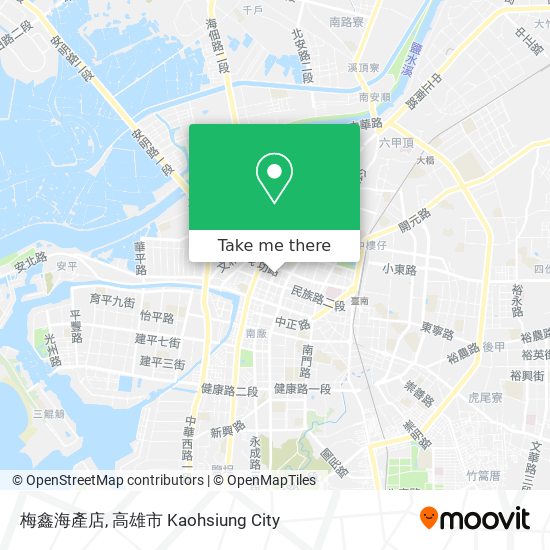 梅鑫海產店 map