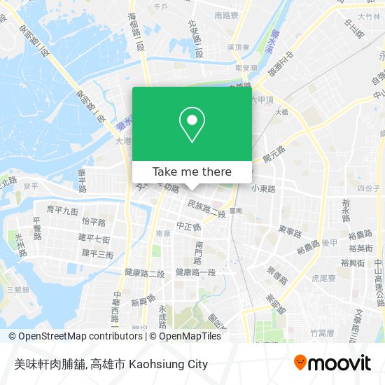 美味軒肉脯舖地圖