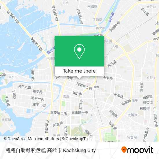 程程自助搬家搬運 map