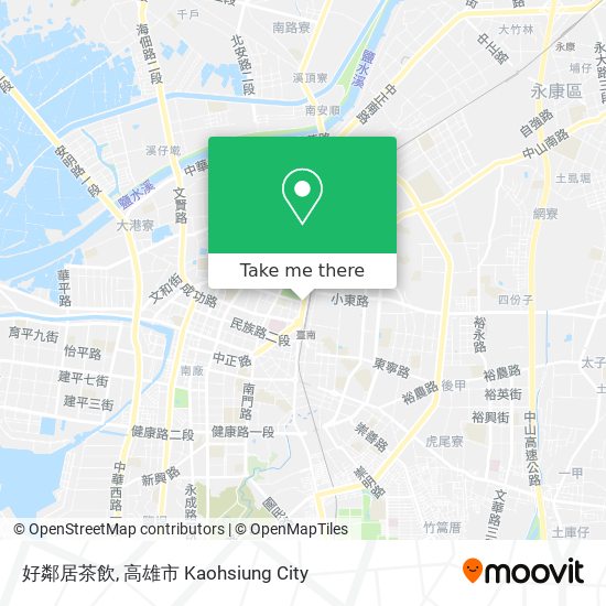 好鄰居茶飲 map