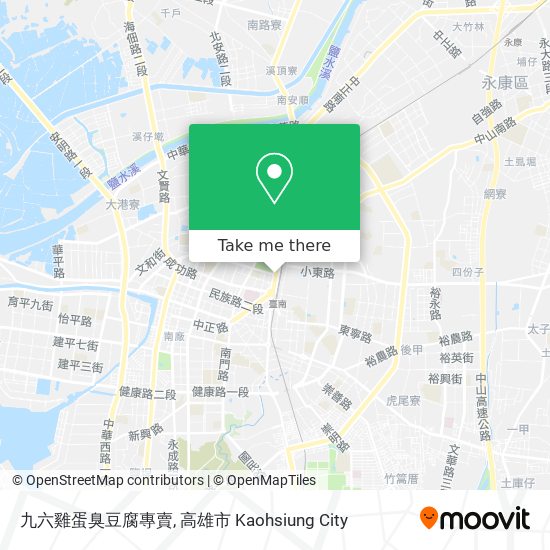 九六雞蛋臭豆腐專賣 map