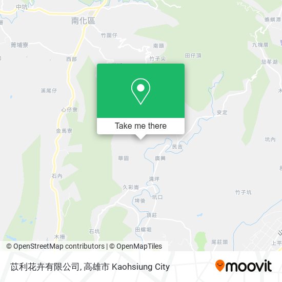 苡利花卉有限公司地圖