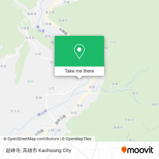 超峰寺地圖