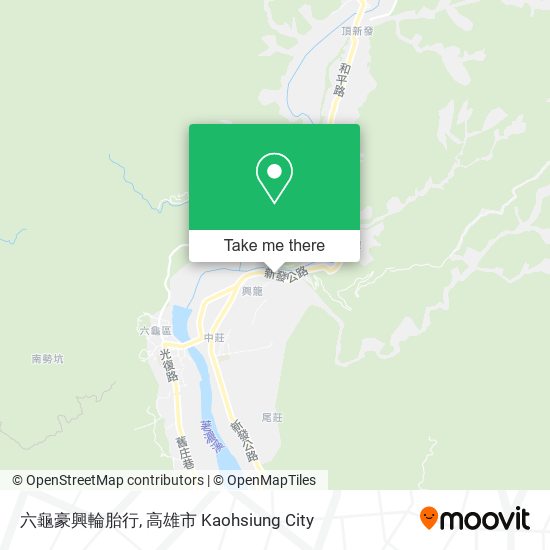 六龜豪興輪胎行 map