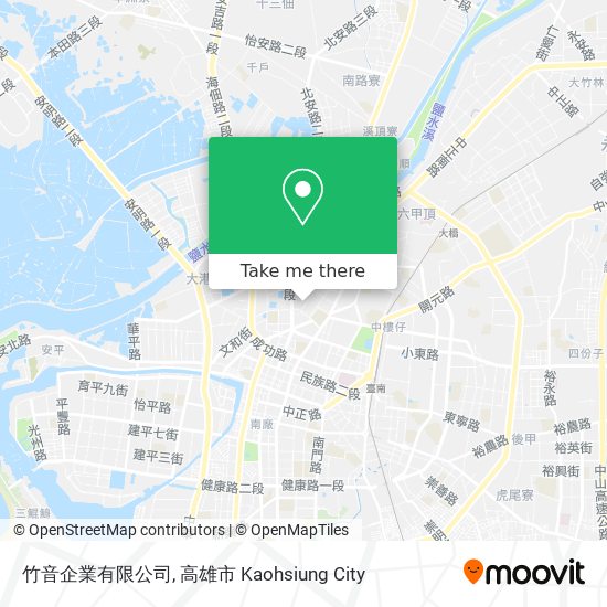 竹音企業有限公司 map