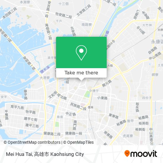 Mei Hua Tai map