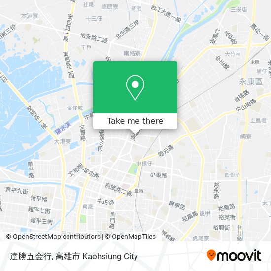 達勝五金行 map