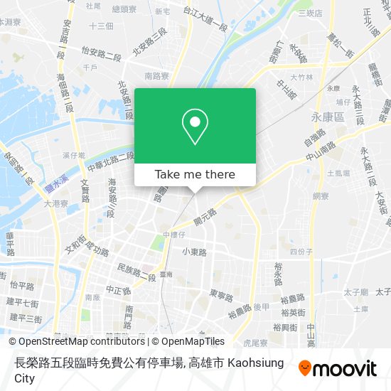 長榮路五段臨時免費公有停車場 map