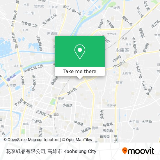 花季紙品有限公司 map