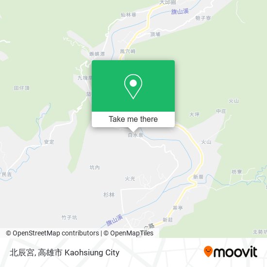 北辰宮 map