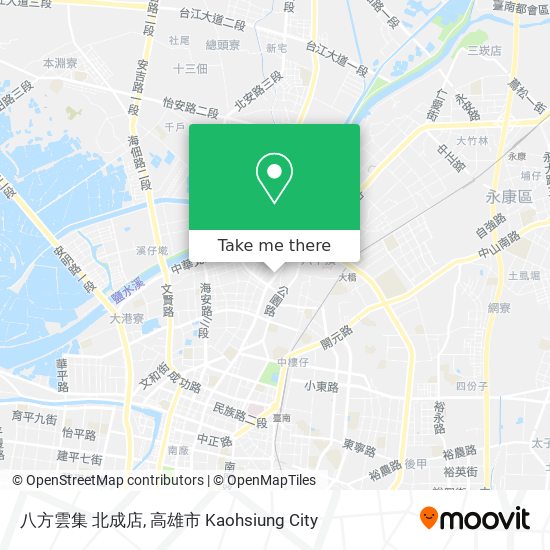 八方雲集 北成店 map