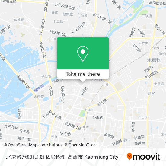 北成路7號鮮魚鮮私房料理 map