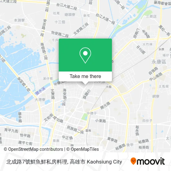 北成路7號鮮魚鮮私房料理 map