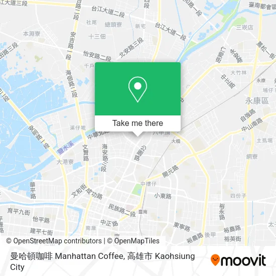 曼哈頓咖啡 Manhattan Coffee map