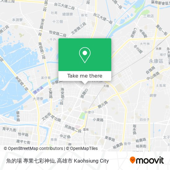魚的場 專業七彩神仙 map