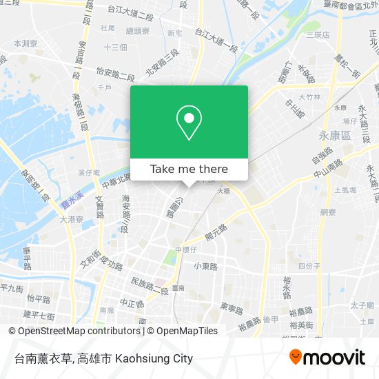 台南薰衣草 map