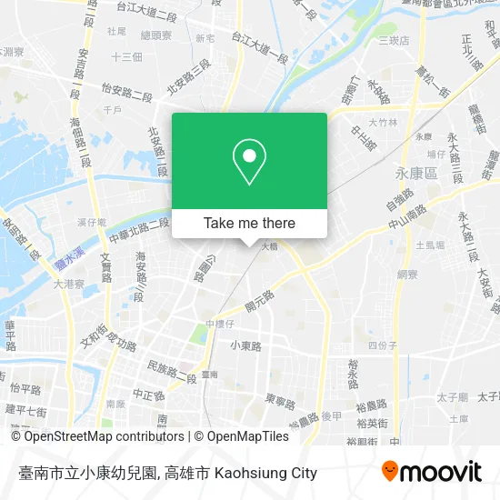 臺南市立小康幼兒園 map