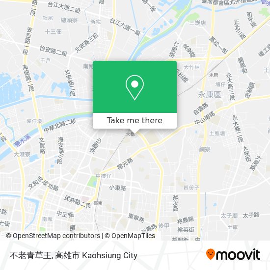 不老青草王 map