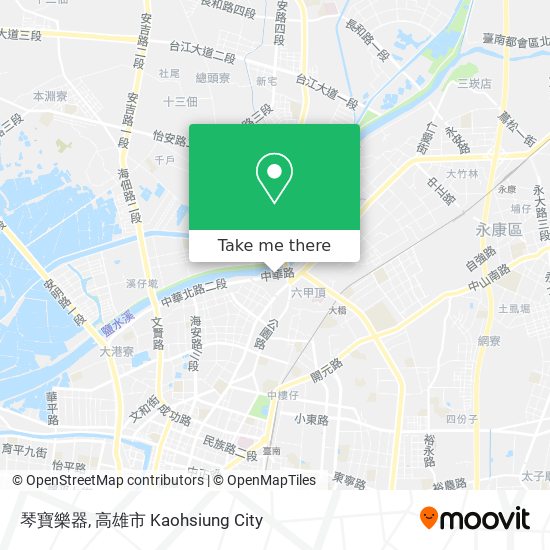 琴寶樂器地圖