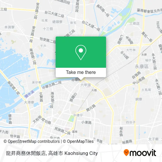 龍昇商務休閒飯店 map