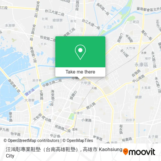 汪鴻彰專業鞋墊（台南高雄鞋墊） map