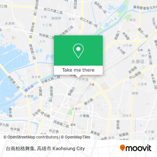 台南柏格舞集地圖