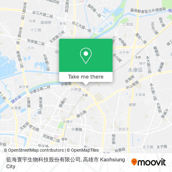 藍海寰宇生物科技股份有限公司 map