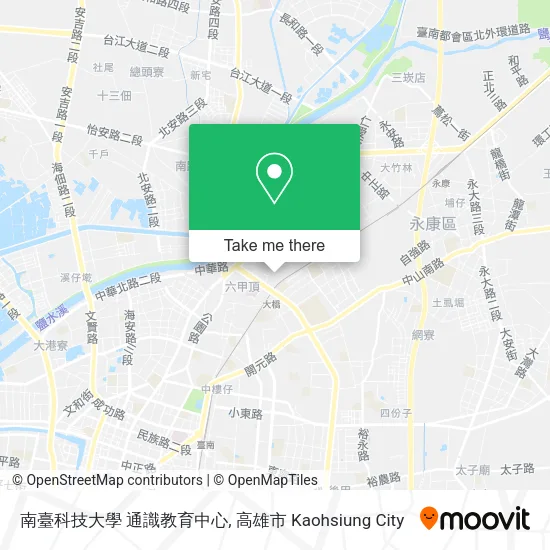 南臺科技大學 通識教育中心地圖
