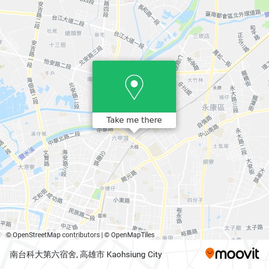 南台科大第六宿舍 map