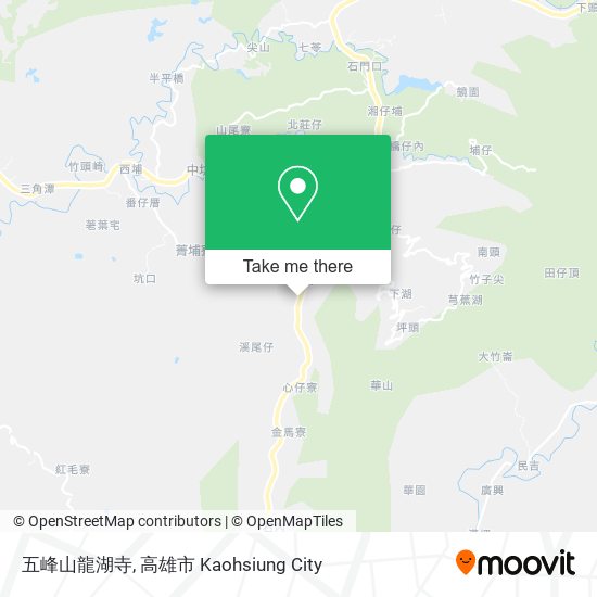 五峰山龍湖寺 map