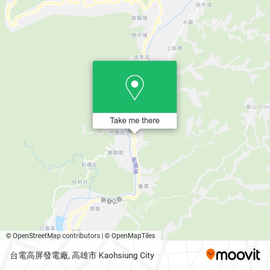台電高屏發電廠 map