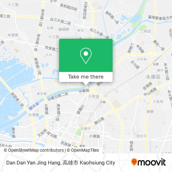 Dan Dan Yan Jing Hang map