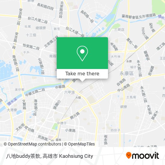 八地buddy茶飲 map