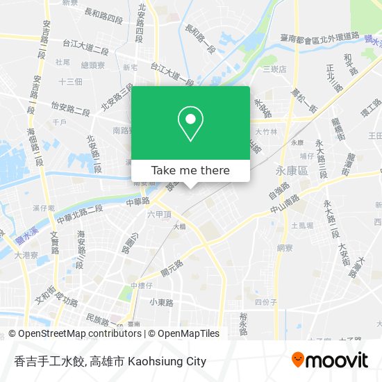 香吉手工水餃 map