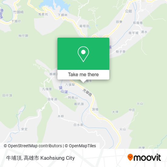 牛埔頂 map