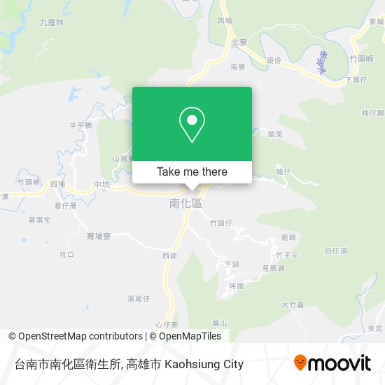 台南市南化區衛生所 map