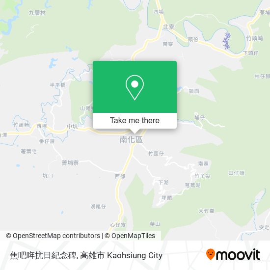 焦吧哖抗日紀念碑 map