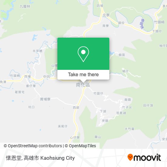 懷恩堂 map