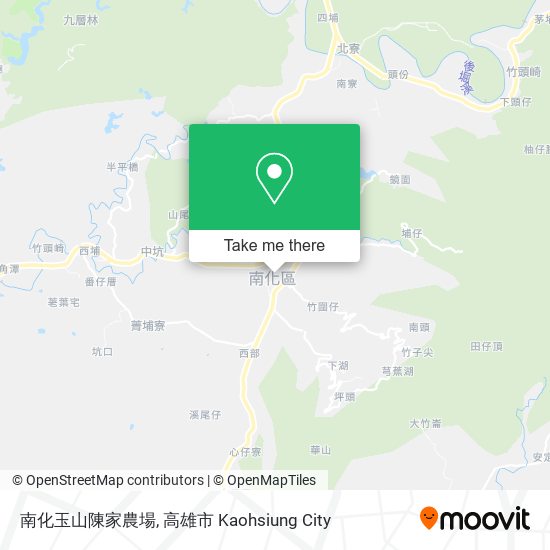 南化玉山陳家農場 map
