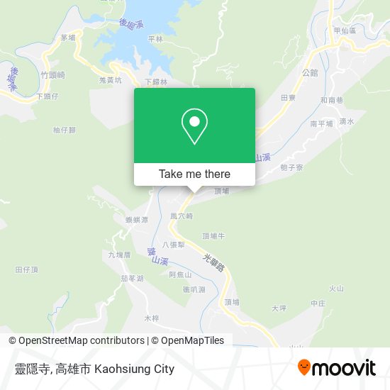 靈隱寺 map