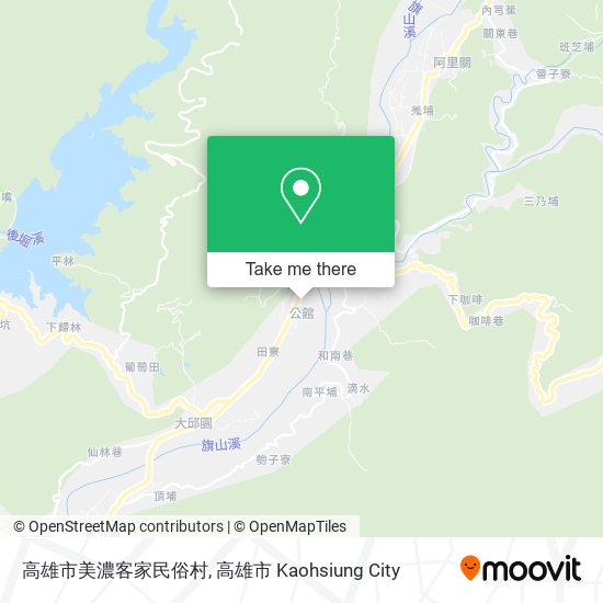 高雄市美濃客家民俗村 map