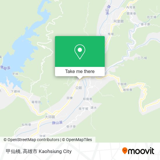 甲仙橋 map