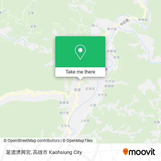 荖濃濟興宮地圖